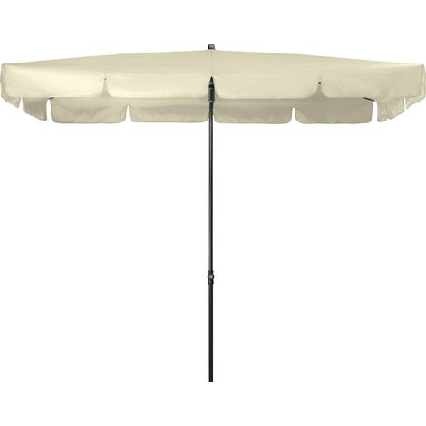 Doppler Sonnenschirm "Sunline Waterproof III 260 x 150", 2,60 x 1,50 m, natur, Bezug aus 100% Polyester, Gestell aus Stahl, 4,7 kg