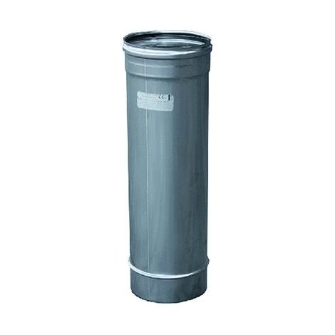 Tubo In Acciaio Inox Per Canna Fumaria Cm 15 - Mt 0,5 (Senza Guarnizioni)