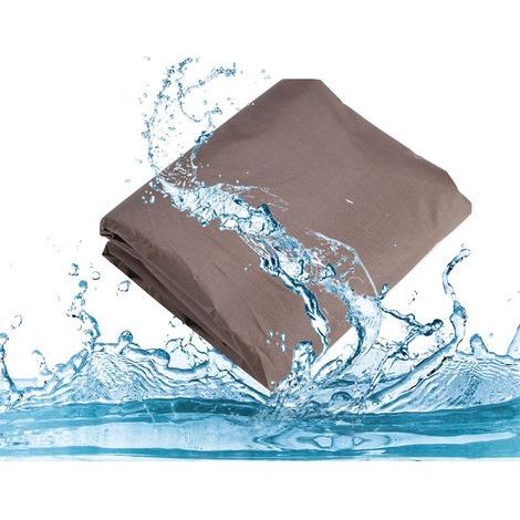 Remplacement D'auvent de Balançoire Extérieure, Housse de Coussin de Balançoire de Patio, Housse de Siège de Balançoire pour Siège de Jardin de Parc Ivoire, Anti-Pluie, Anti-poussière, Anti UV (1/5)