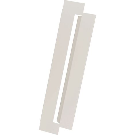 Lot de 2 joues latérales en alu ivoire taille S - DECOCLIM - DECOCLIM-23AS1015-JLAT