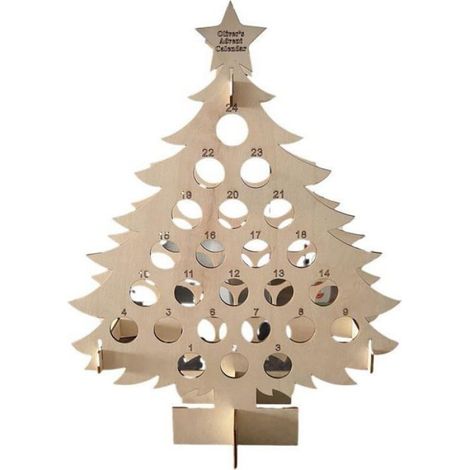 Mini casier à vin en bois à 24 compartiments, design en forme d'arbre de noël, adapté à la décoration couleur du bo PORTE-BOUTEILLE (1/4)