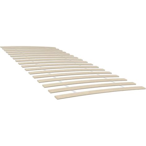 Lit double,Lit adulte,Lattes de rechange pour sommier avec 34 lattes, 2 pièces, 100 x 200 cm CFW941676 (1/5)