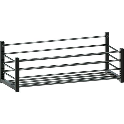 BELTRAN 4042 DELUXE Jabonera Deluxe Rectangular 35 cm Cromo Negro Atornillar - ref: 064-4042