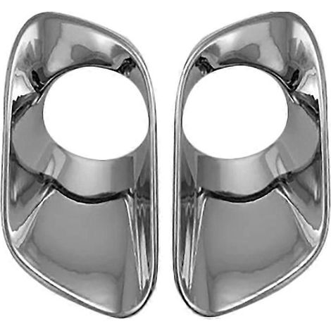 Garniture de cache antibrouillard avant chromée ABS pour Jeep Cherokee 2014-2018 (1/4)