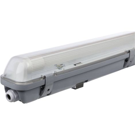 Plafonnier LED étanche 649mm – 10W G13 blanc neutre – Indice de protection IP65 – Pour pièces humides et ateliers – Muller Licht (1/10)