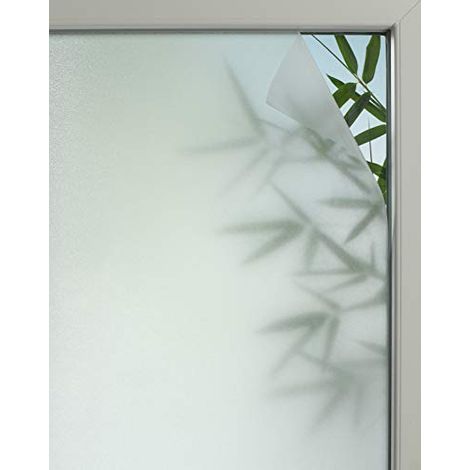 Gardinia Pellicola per finestre ad adesione statica, Privacy 50, Traslucido, Tagliabile su Misura, 100% PVC, 90 x 150 cm, Semi-Trasparente (1/4)