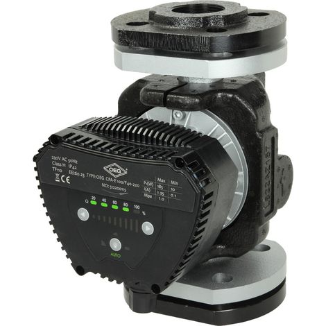 Circulateur de chauffage refoulement 10m entraxe 220 mm avec bride DN40