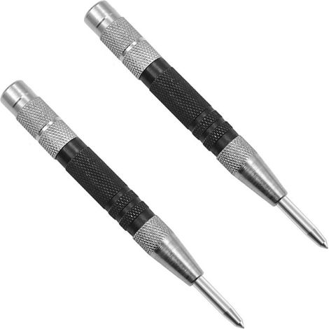 Punzonadora automática (15 cm), herramienta de punzonado con tensión ajustable, adecuada para maquinistas, carpinteros y aficionados al bricolaje, 2 unidades. (1/5)