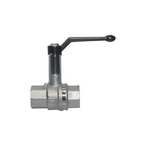 VALVOLA A SFERA FF C/PROLUNGA INTEGRATA E LEVA ALLUMINIO 3/4" DN 20