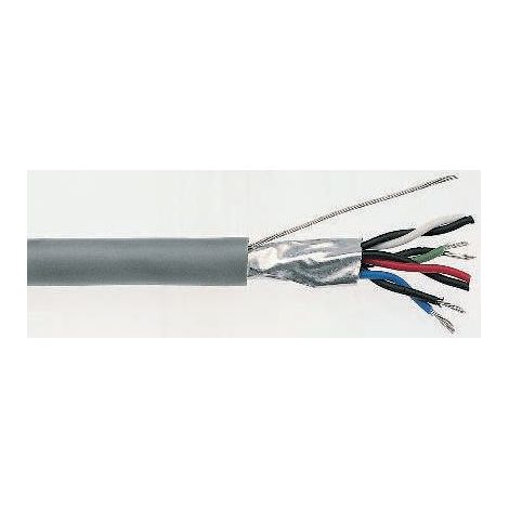 Câble industriel multipaire RS PRO , 6 paires 24 AWG Cuivre étamé ( Prix pour Bobine de 100 Mètres )
