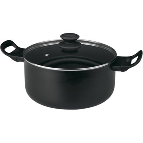 Pentola alta antiaderente in alluminio 22cm luxe 3138 lifestyle