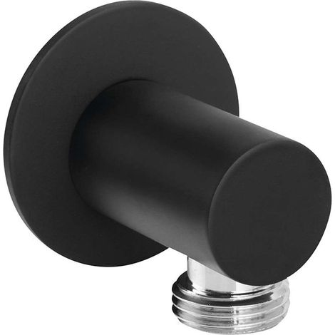 Sapho - Wandanschlussbogen, schwarz matt SG202NE (1/2)