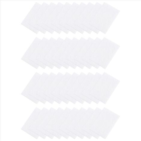 Confezione da 40 filtri aria HEPA CPAP monouso di ricambio per maschere e salviette (1/4)