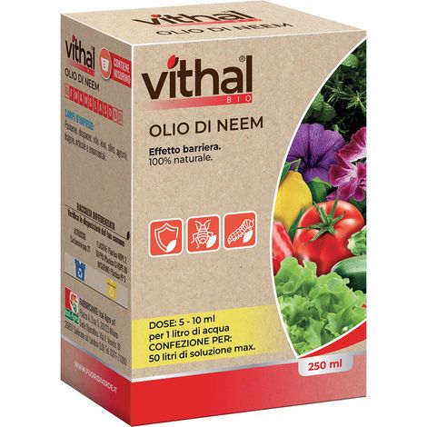 OLIO DI NEEM 100% Ml. 250 - VITHAL