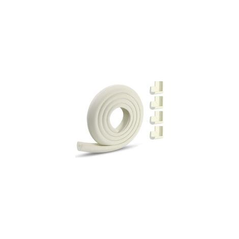 Blanc Crème,Protection des Bords et Coins de Meubles,2 Mètres Protection Mousse Sécurité avec 4 Angles, Kit de Sécurité pour Bien Protéger Les Enfants (1/5)