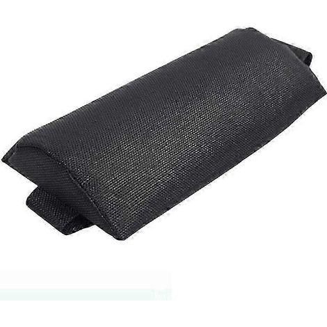 Coussin appui-tête noir réglable pour fauteuils de relaxation, soutien de la nuque et des lombaires, taille universelle (1/5)