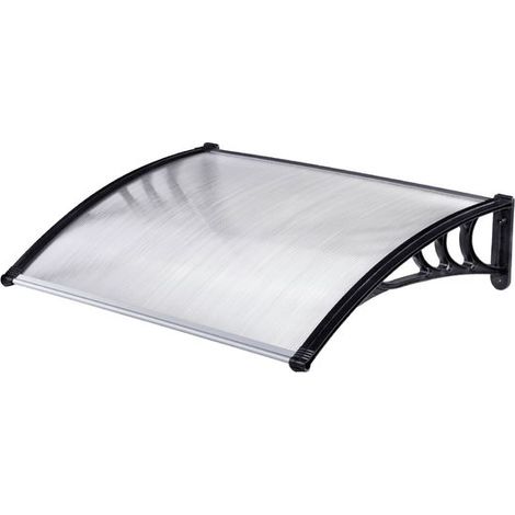 Türvordach DIY501, 100 x Breite 150 cm, Polycarbonat