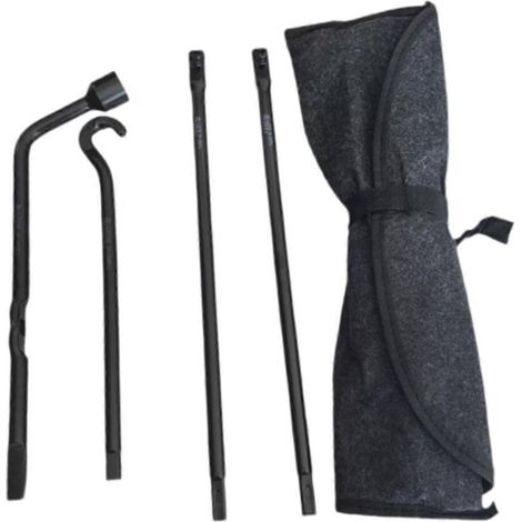 Kit d'outils pour roue de secours - Démonte-pneu manuel professionnel haute résistance (1/5)