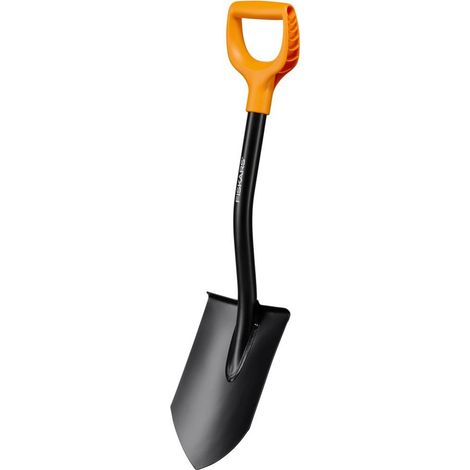 Fiskars 1066715 Spaten Arbeitsbreite 180 mm D-Griff (1/3)