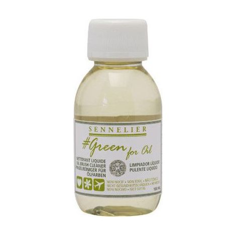 Sennelier : Green For Oil : Brush Cleaner : 100ml