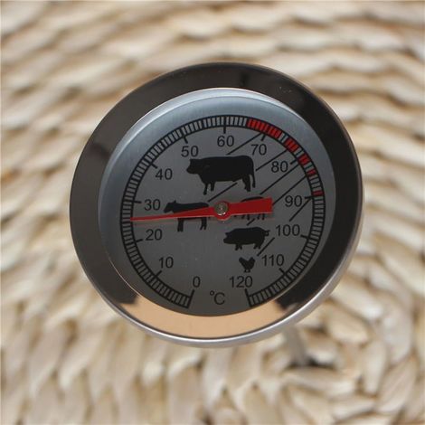Thermomètre à viande analogique pour cuisine et barbecue Sonde (1/4)