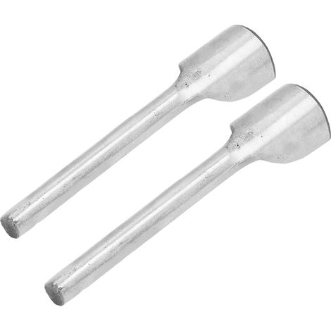 2-teiliges Set halbrunder Lederschneider aus Stahl, Locher, Bastelwerkzeug für Gürtelriemen (20 mm) (1/5)