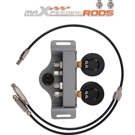 Air Suspension Dual Circuit Controller for Camper Van Motorhome with Gauges