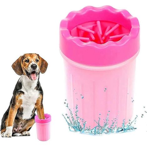 Nettoyeur de pattes pour chien, brosse portable pour pattes de chien, nettoyeur de pattes pour chien amélioré, brosse portable pour pattes de chien (1/5)