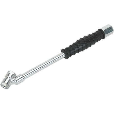 Sealey Twin Push-On Open Connector for Tyre Inflators 1/4""BSP Fitting SA37/C/O