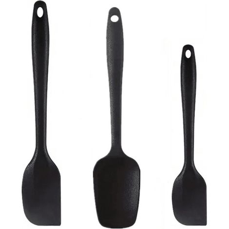 Haute température - Spatules en silicone - Sans BPA - Lot de 3 (1/5)