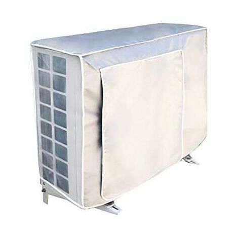 Couverture extérieure de climatiseur, Housse de Protection étanche pour climatiseur Couverture de Protection antipoussière Anti poussière pour la Maison 80×30×57cm (1/5)