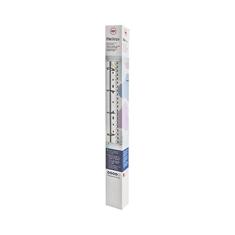 GBC Einhängeheftstreifen GBC® SureBind DIN A4 PVC transparent 100 St./Pack. (1/2)