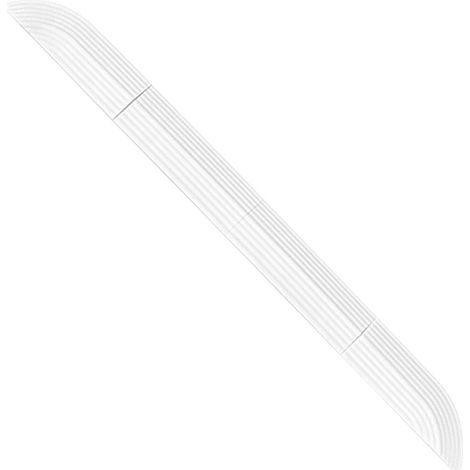 Rampe de seuil de porte - Rampe aspirateur robot pour tous les accessoires de robot aspirateur, rampes de seuil de porte, barre de seuil de balayage pour la maison (blanc) (1/5)