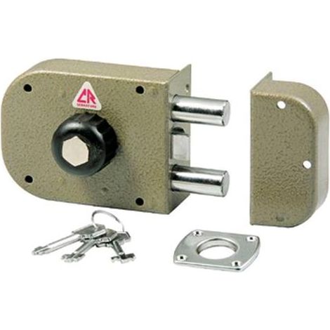 Serratura Cr Da Applicare Art.1650 Con Scrocco Dx Mm. 60