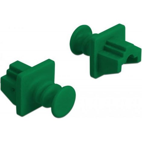 Accessoires pour cable Delock - 86512 - for RJ45 - Schutzumschlag - grün (Packung mit 10) ()