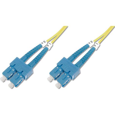 Digitus Cable de conexión modo único de fibra óptica, SC/SC (1/4)