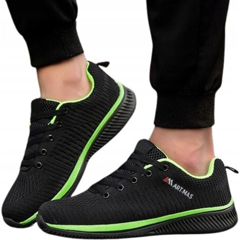 Atmungsaktive, leichte Arbeitsschuhe, Herren-Sportschuhe ohne Zehenkappe