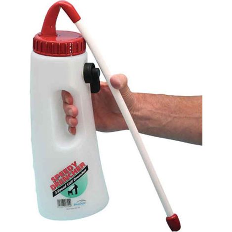 Bottiglia per allattamento con valvola a tre vie Speedy Drencher XL 4l KERBL 1488KER