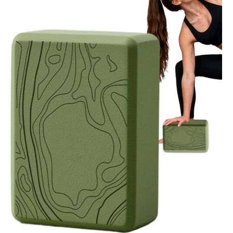 Brique De Yoga - Brique d'Équilibre Légère - Blocs d'Exercice - Pour Femmes (1/5)