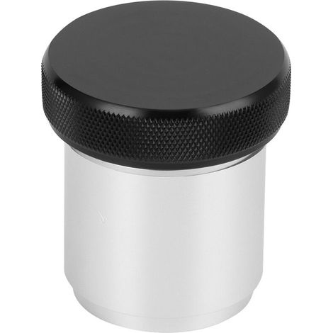 Jeffergarden Couvercle de réservoir d'eau de carburant en alliage d'aluminium soudé sur le bouchon de goulot de remplissage 1.5in diamètre intérieur pièces modifiées de voiture noir (1/5)
