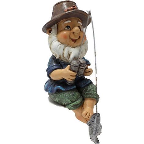 Gartenzwerge als Dekoration, Gartenfigur, Aquarium-Zubehör