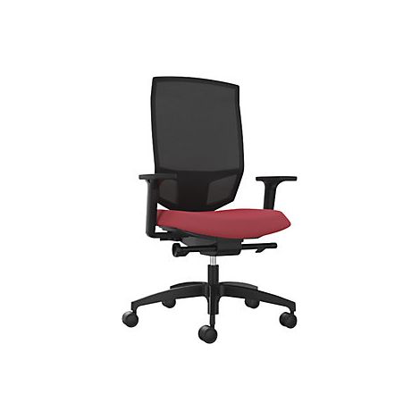 Dauphin Sedia girevole da ufficio JUST EVO MESH con schienale