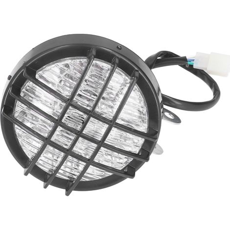 12V 8W LED-Frontscheinwerfer für 50ccm 110ccm 125ccm 150ccm 200ccm Motorräder, Quads, Buggys und Karts (1/5)
