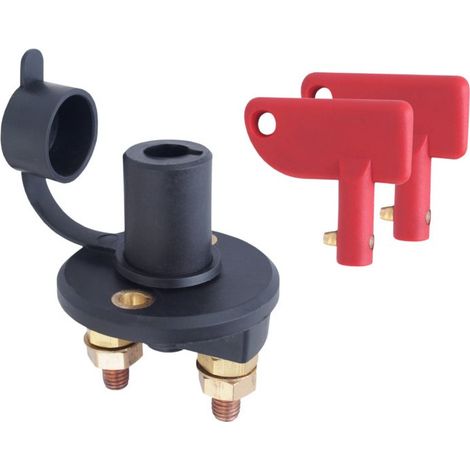 Batterie-Trennschalter (Schalter / Masse-Umschalter / Unterbrecher / Isolator) 300 A 12–24 V Carmotion