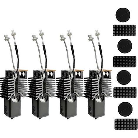 Für Snapmaker U1 Hotend 0,2 mm Keramikblock-Kit mit integrierter Düse aus gehärtetem Stahl für Snapmaker U1 3D-Drucker (1/5)