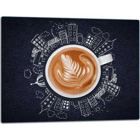 Glasschneidebrett 52x40 Kaffee (1/5)