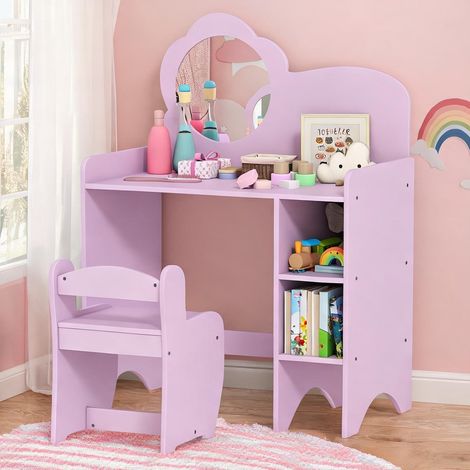 Lit enfant roxo en mDF e Acrílico 70 x 39 x 92,5 cm (1/5)