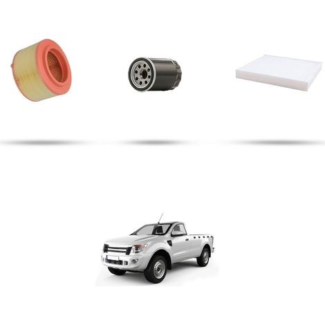 Kit tagliando 3 filtri compatibile con Ford Ranger 2.5 122kw dal 2011 (1/5)