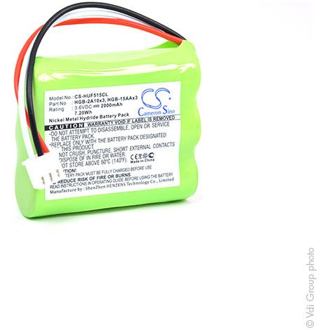 NX - Batterie téléphone 3.6V 2000mAh - BTR2260BHGB-15AAX3HGB-2A10HGB-2A1