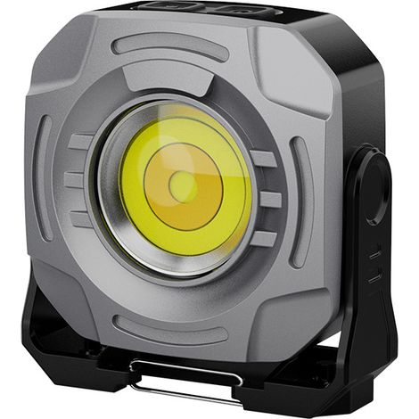 Lumière Magnétique Rechargeable - Rotatif 360° Étanche Portable pour Travaux,Lanterne de camping pour l'atelier, le soudage, la construction, la mécanique, la peinture, (1/5)